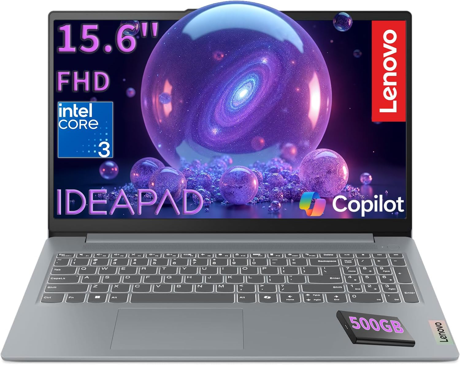 Detalle de Lenovo Laptop 15.6-inch