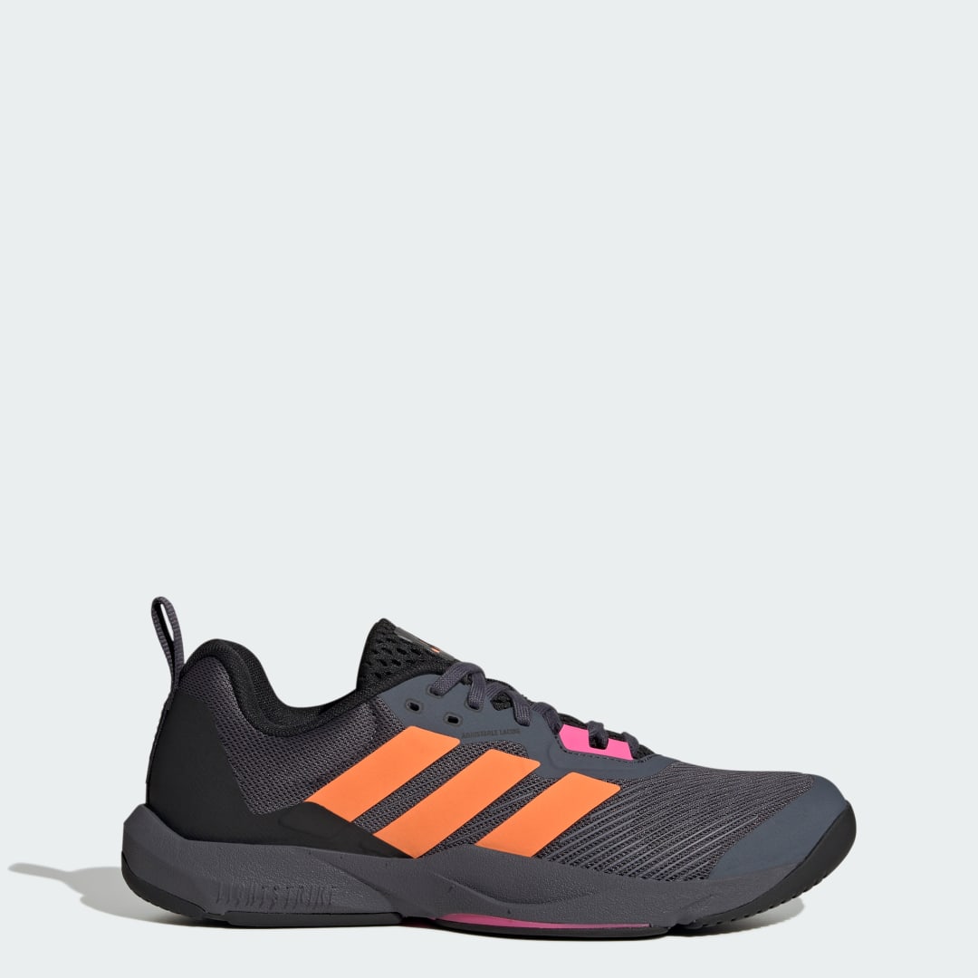 Detalle de Adidas Zapatilla Rapidmove 2: gris práctico para uso diario y entrenamiento ligero