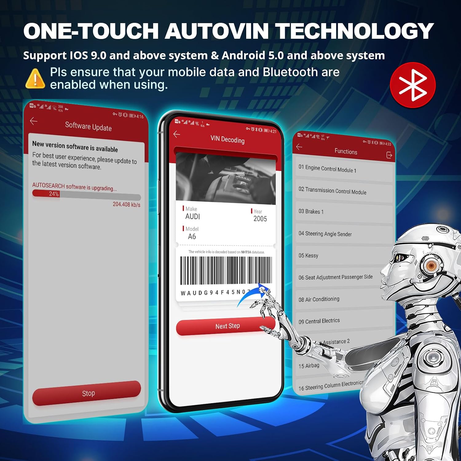 Detalle 2 de Thinkdiag2 OBD2 Diagnostic Scanner with CAN-FD