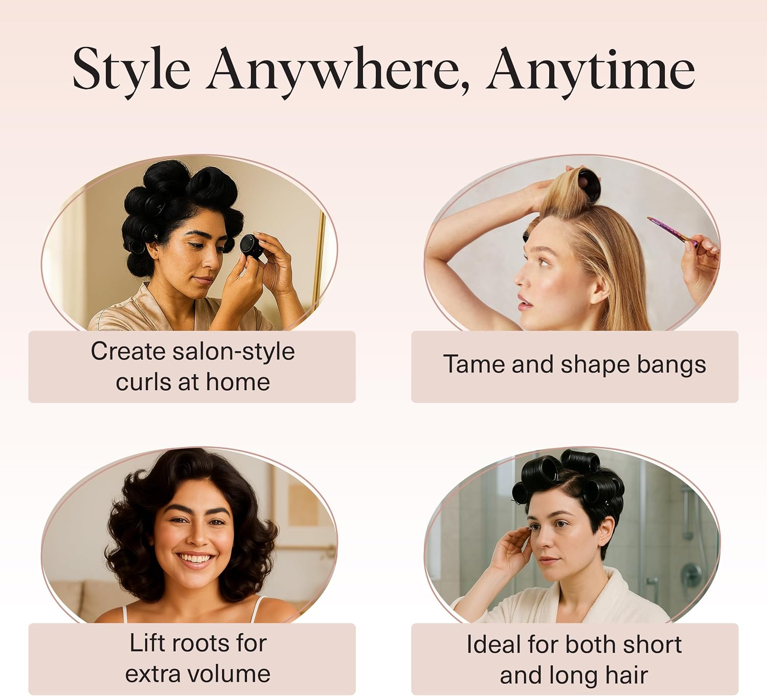 Detalle de Kitsch Ceramic Hair Rollers