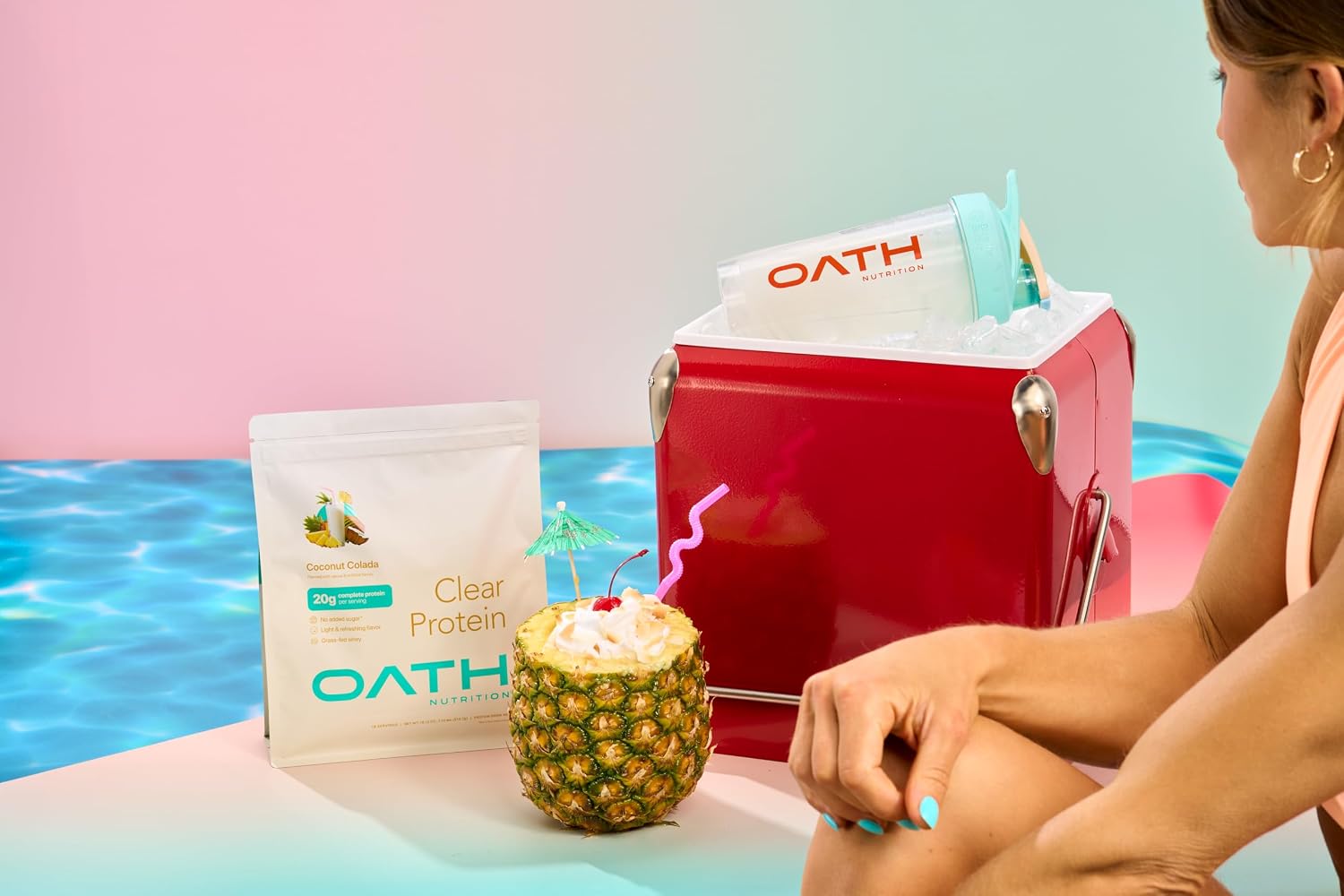 Thumbnail 5 de Oath Clear Whey Isolate Protein Powder, 21 Servings