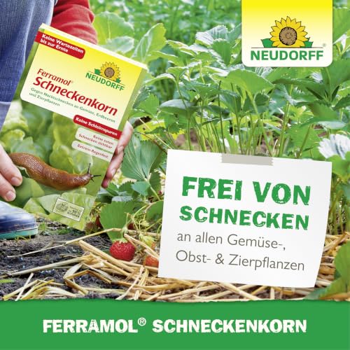 Detalle de Neudorff Ferramol Schneckenkorn – Zuverlässiger Schutz vor Schnecken (2 kg)