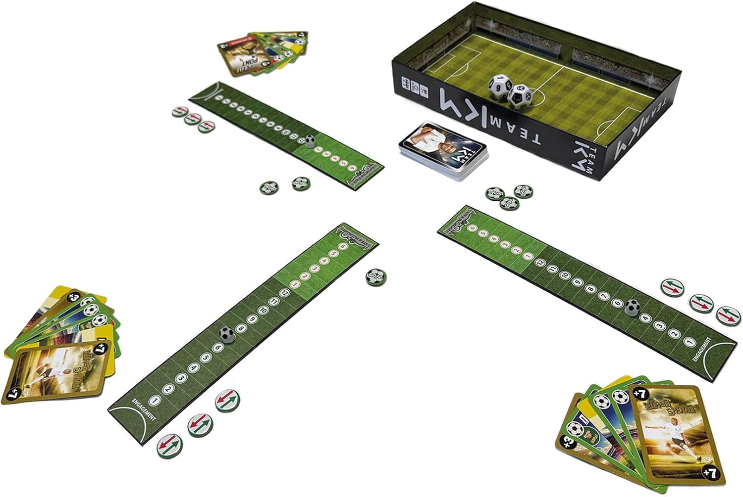 Thumbnail 3 de Asmodee – Team KM Be in The Game – Jeu de Cartes Football Kylian Mbappé