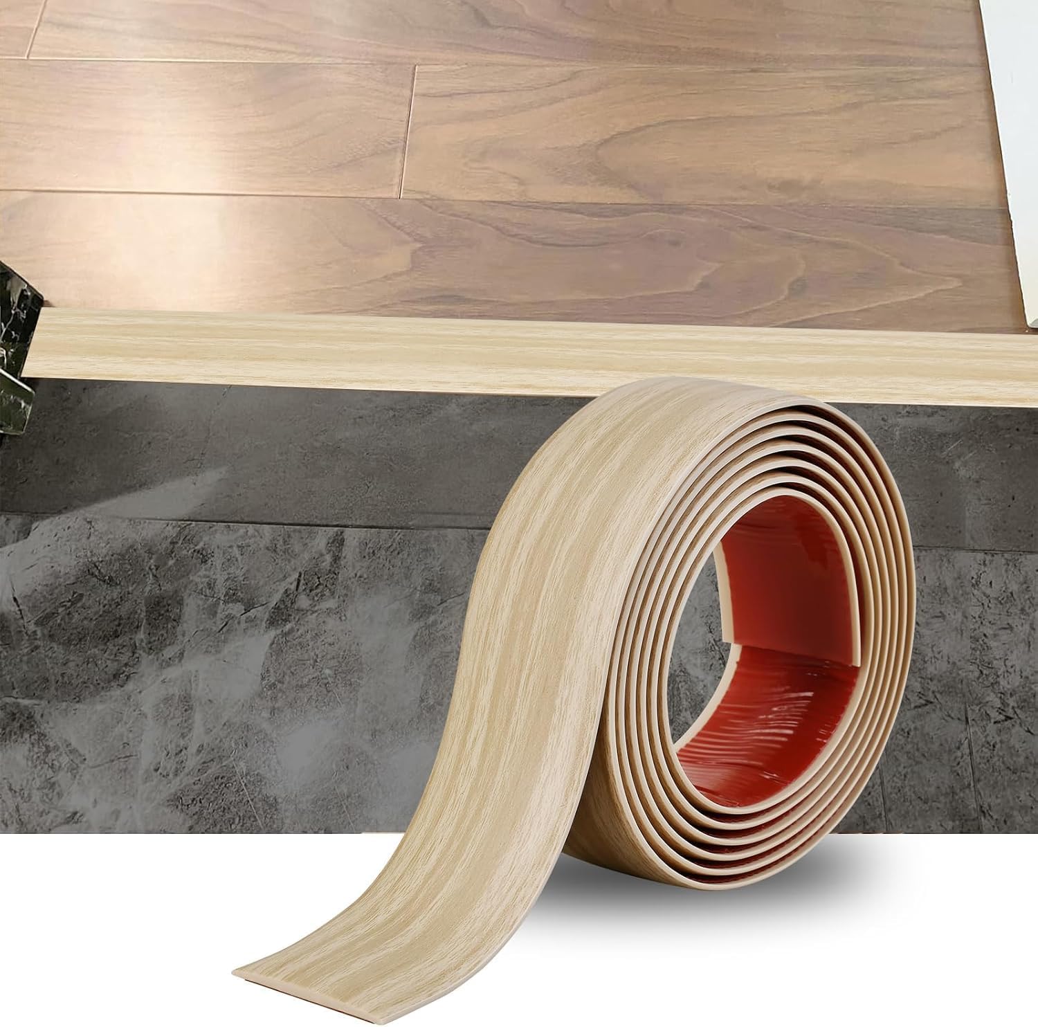 Detalle de 4M PVC Floor Transition Strip 4cm