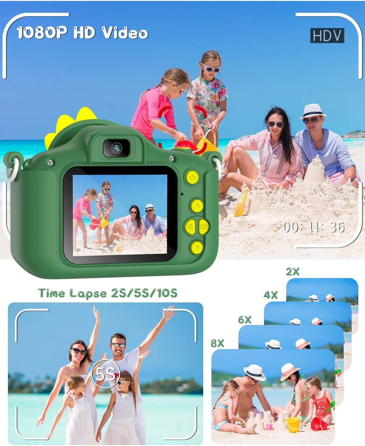 Detalle de Gofunly Kinder Kamera 32GB