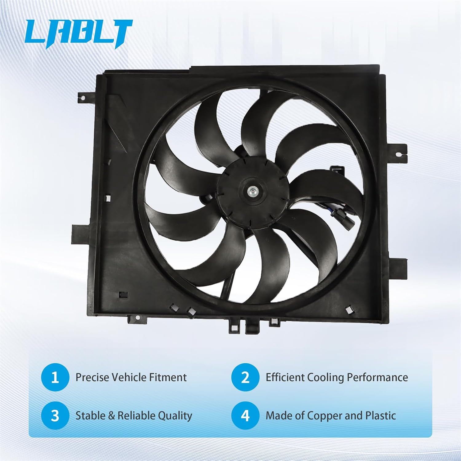 Detalle de LABLT Radiator Cooling Fan Replacement 620467