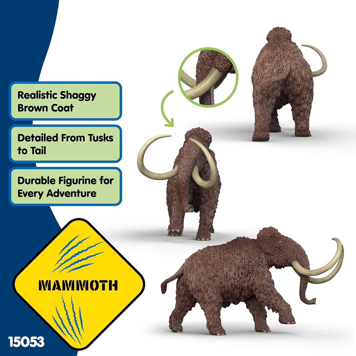Detalle 2 de Schleich Mammut 15053 Dino-Spielzeug ab 3