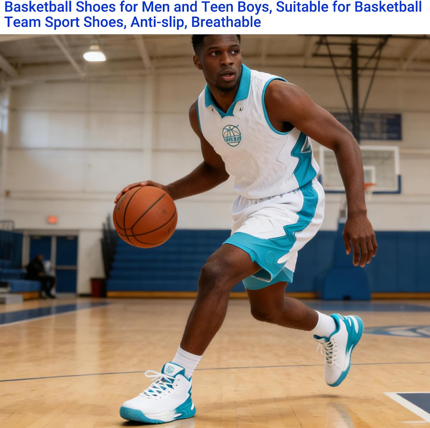 Thumbnail 5 de Beita Basketball Shoes, Synthetic Leather