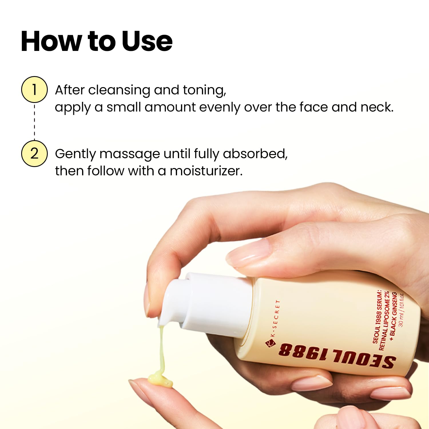 Thumbnail 6 de K-SECRET SEOUL 1988 Retinal Serum with Retinal Liposome 2% & 58% Black Ginseng Extract