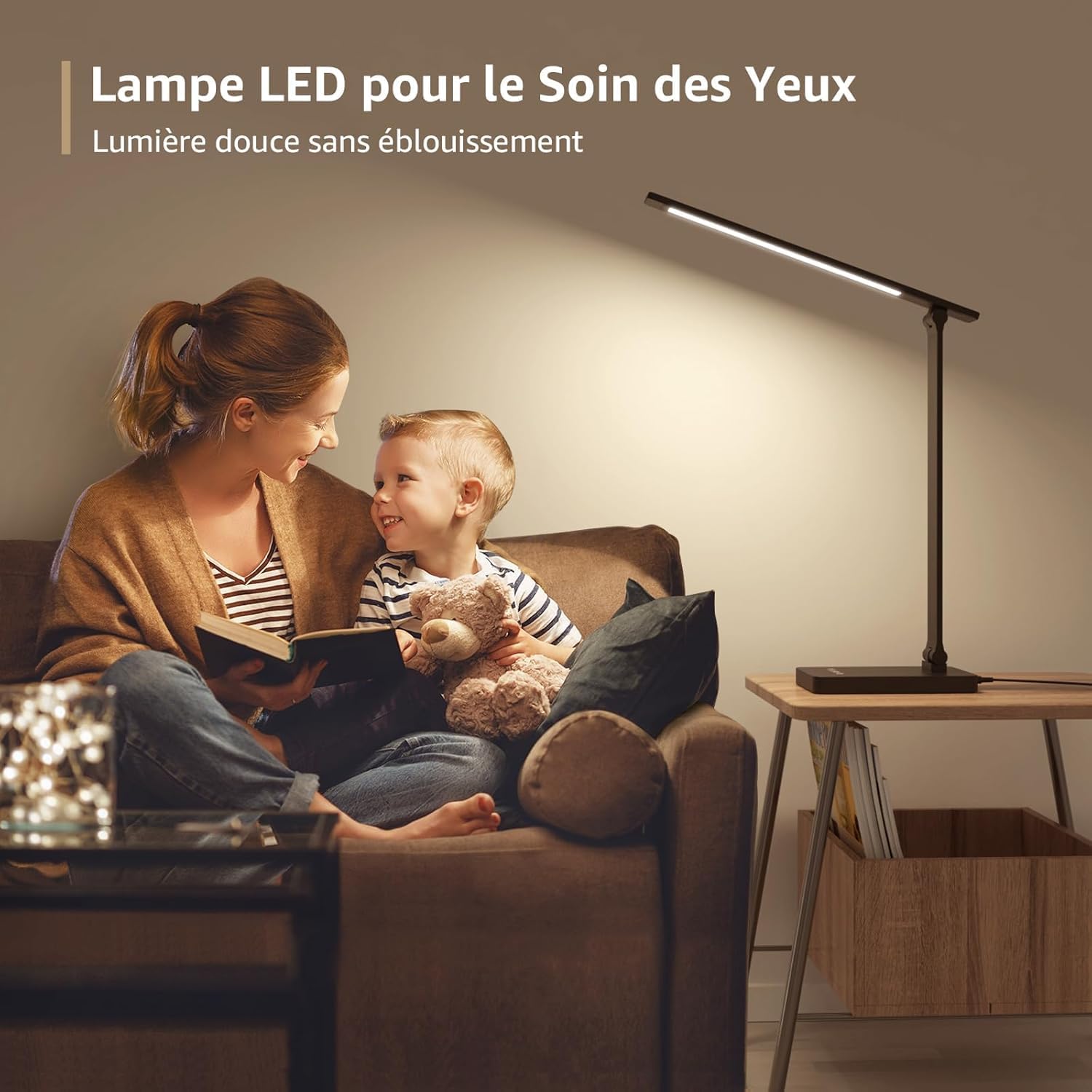 Detalle 2 de Lepro Lampe de Bureau 15 W, 655 lm, 3 modes