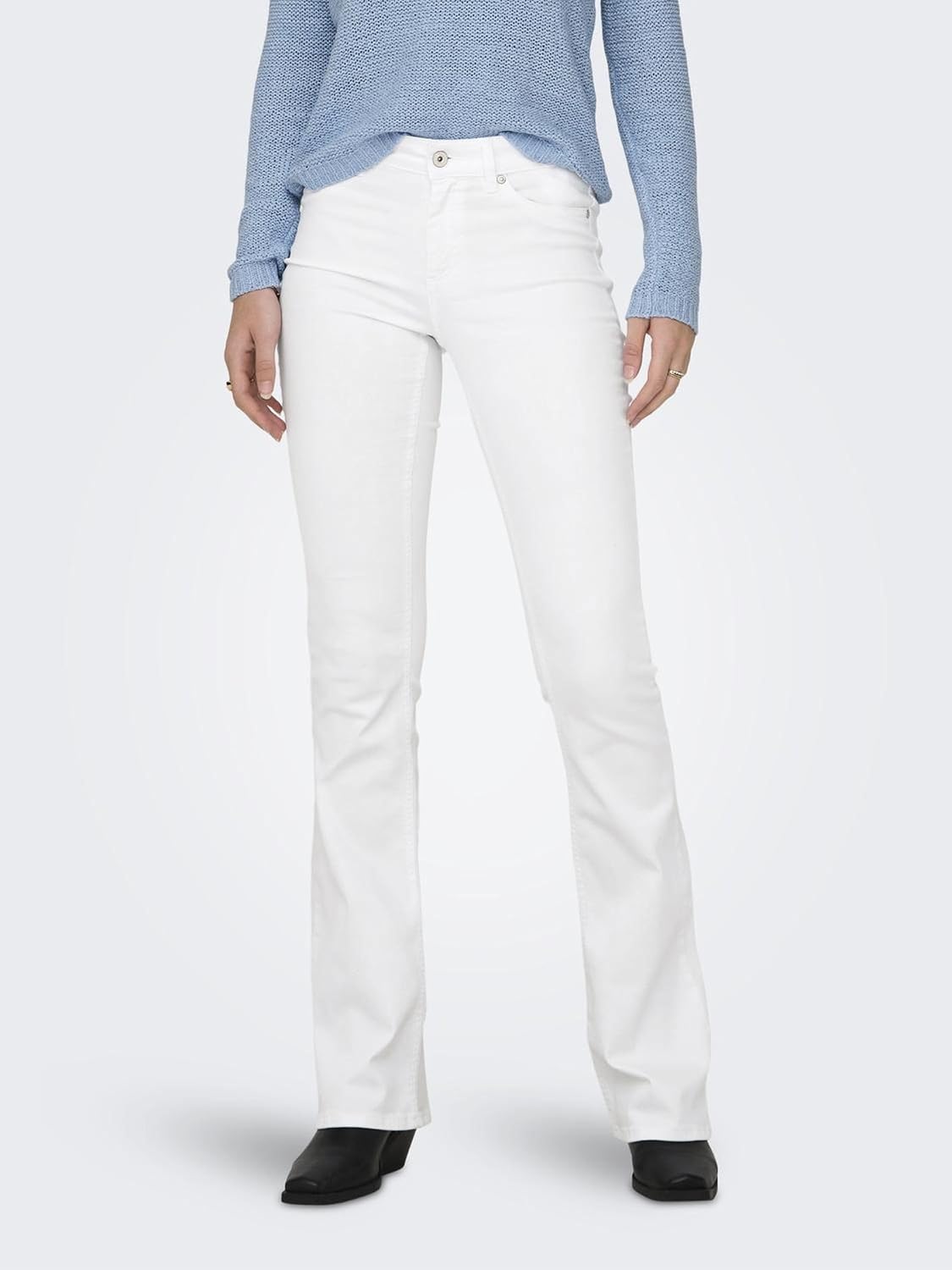 Thumbnail 6 de ONLY Damen Flared-Jeans ONLBLUSH mit mittlerer Taille (Schlag ab dem Knie)