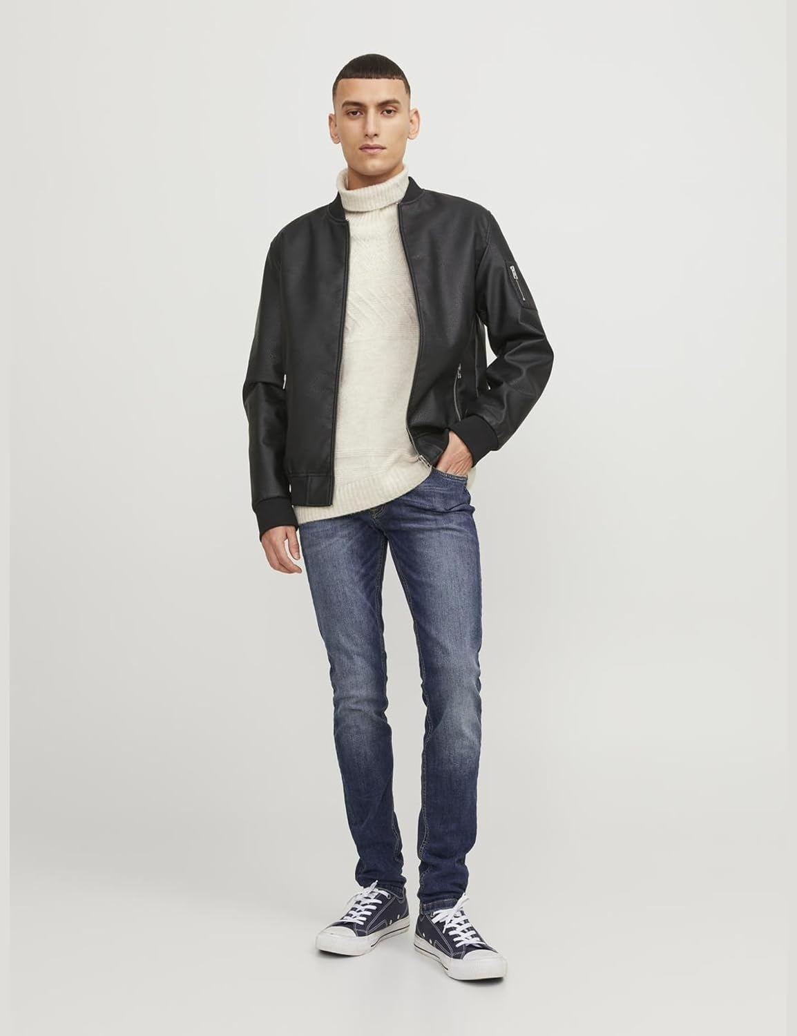 Detalle 2 de Jack & Jones Jjiliam Jjoriginal CB 005 Jeans skinny uomo