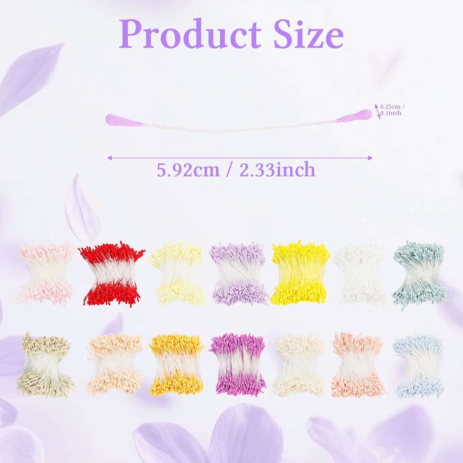 Thumbnail 1 de Giltnio Flower Stamens, 800 Pieces