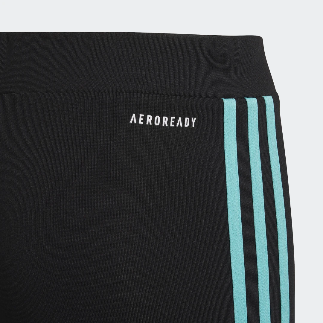 Detalle de Mallas Designed 2 Move 3 bandas de Adidas — Negro