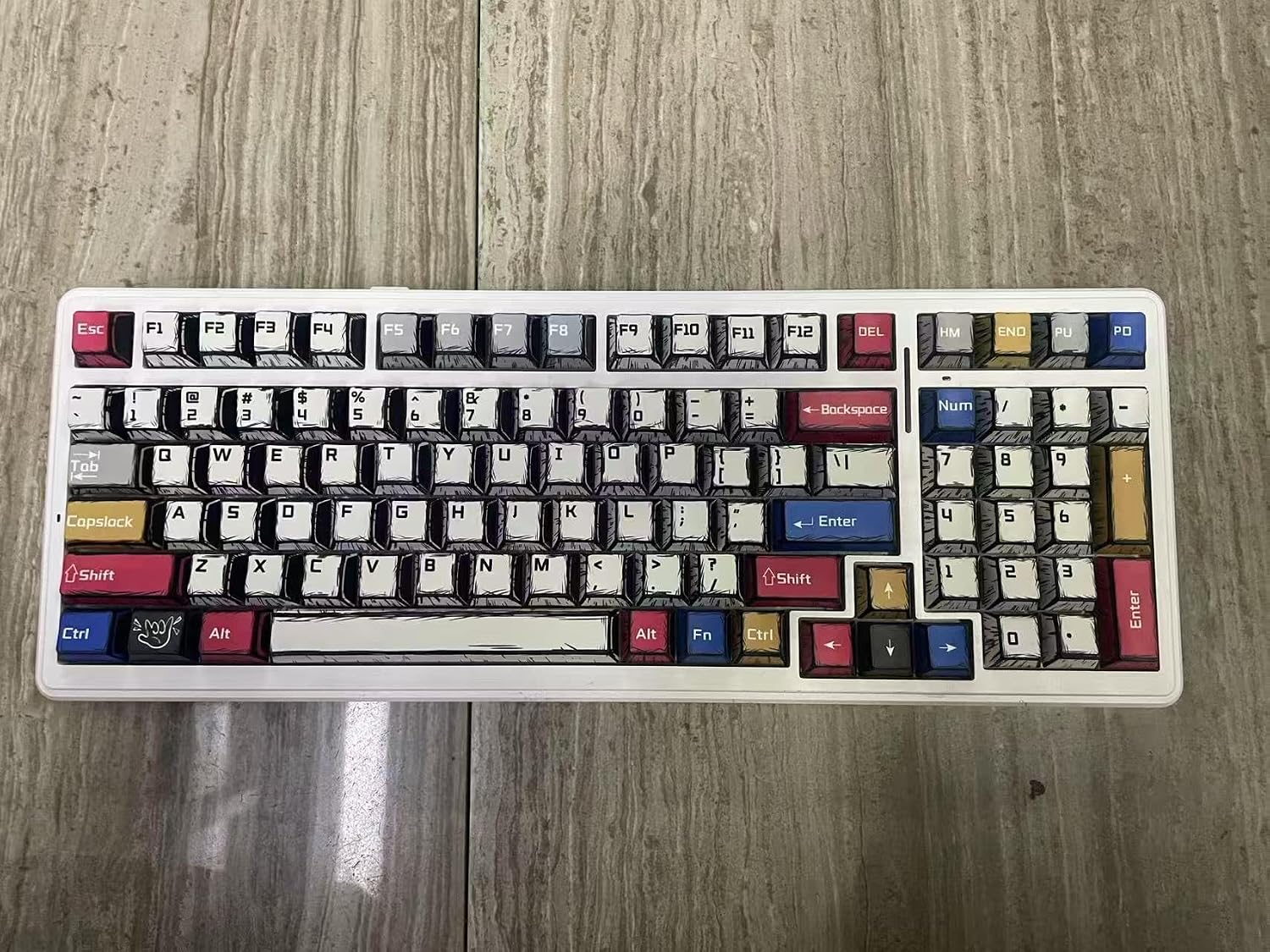 Detalle 2 de AULA F99 Pro Wireless Keyboard