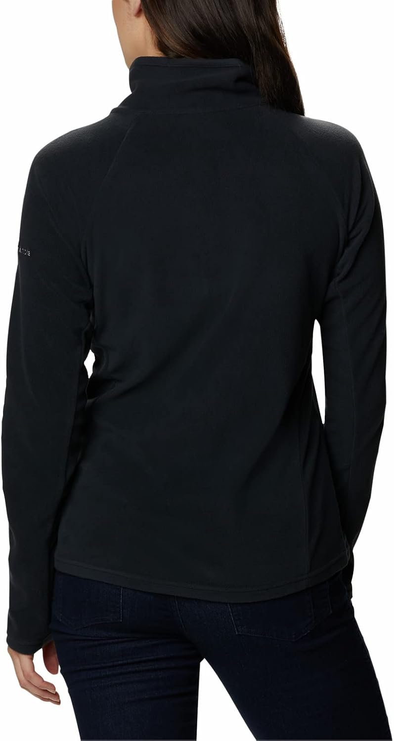 Thumbnail 1 de Columbia Glacial IV Polaire Femme 1/2 Zip (noir, taille S) — micropolaire à demi-zip