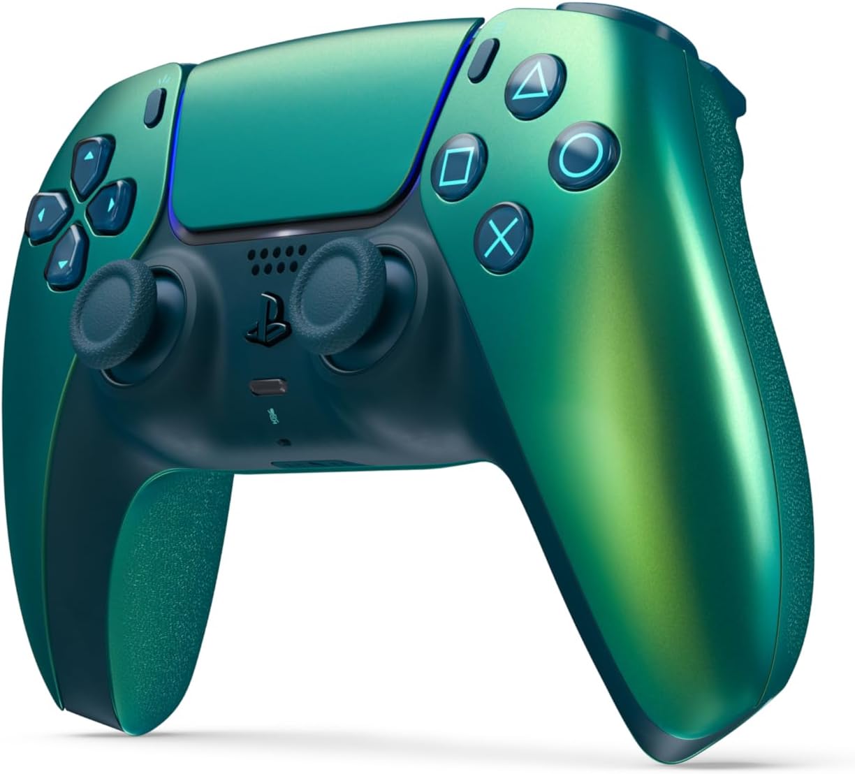Detalle de Controller wireless DualSense – Chroma Teal: stile iridescente per PS5