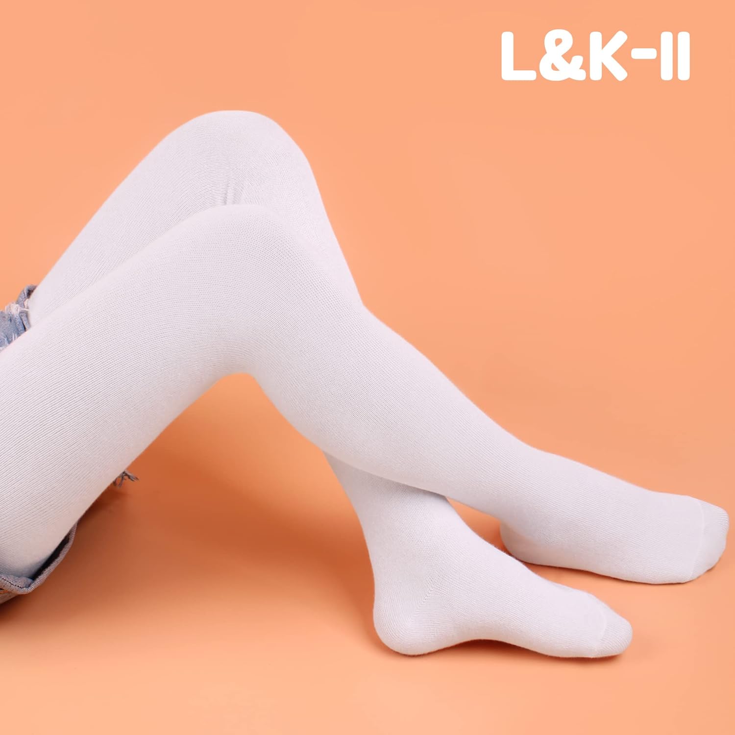 Thumbnail 6 de L&K-II Lot de 3 collants bébé multicolores (2766) – coton/élasthanne, tailles 56-86