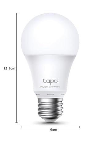 Thumbnail 6 de Tapo Ampoule Connectée Alexa E27, Blanc Lumière du jour LED Dimmable L520E