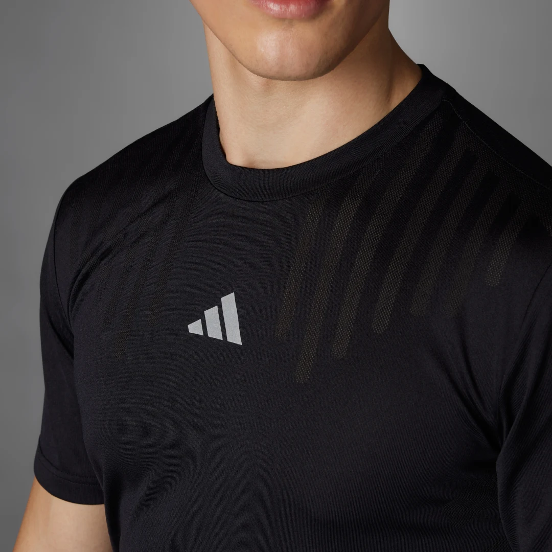 Thumbnail 3 de Adidas HIIT Airchill Workout camiseta Negra