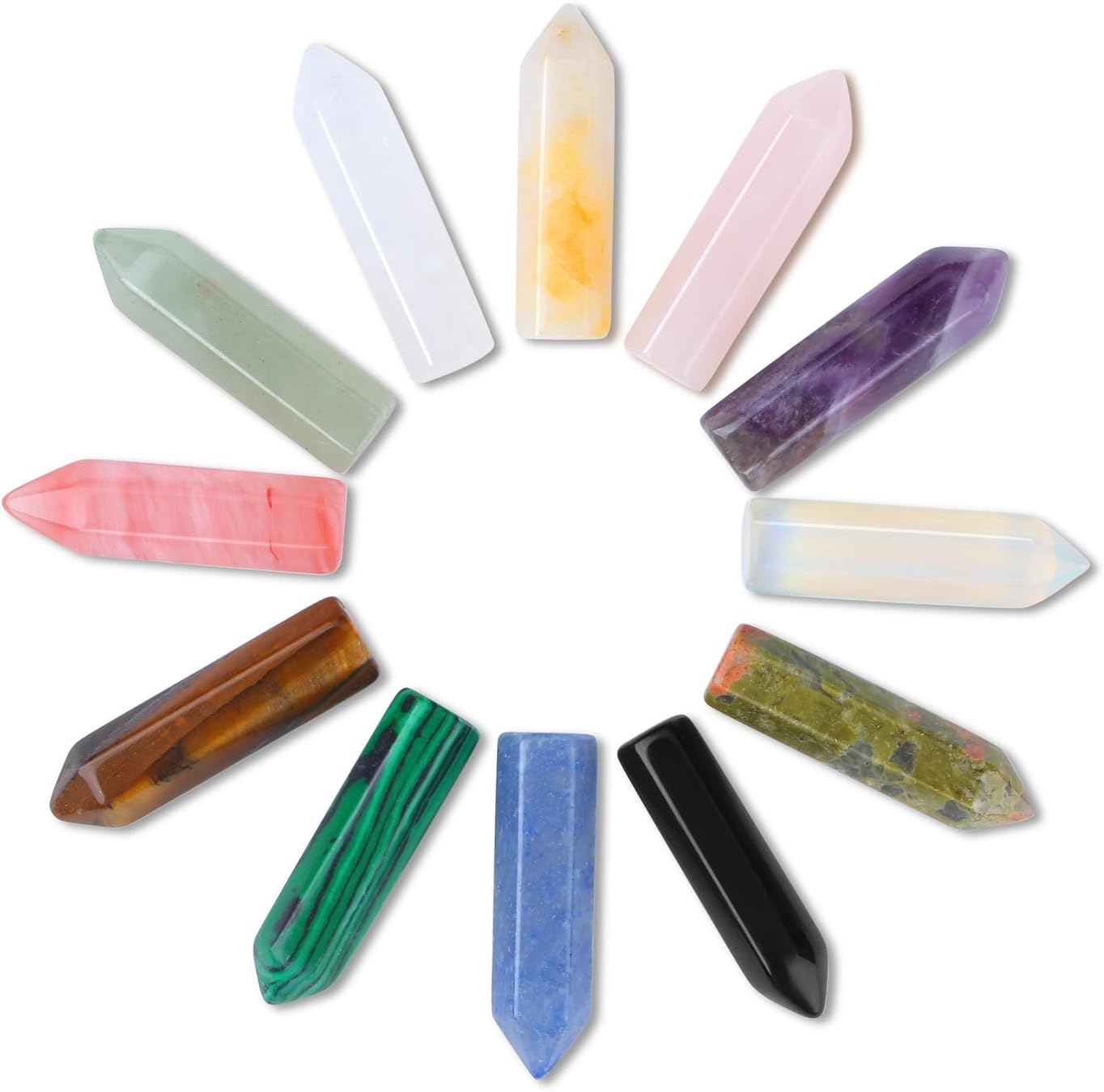 Thumbnail 6 de AWARDSEN Tower Crystals Healing Crystals and Stones 1 inch 12PCS
