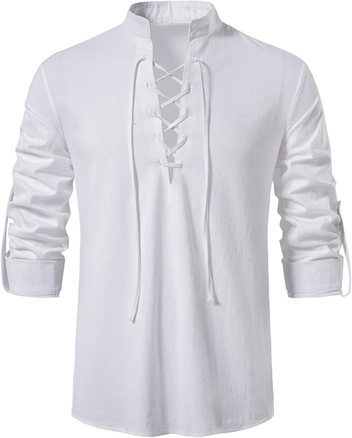 Thumbnail 4 de Rodawu Viking Henley shirt blue long sleeve ⛨