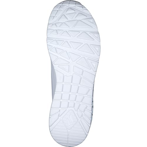 Thumbnail 6 de Skechers Damen UNO Spread the Love Trainer – Weiß Duraleather mit blauem Herzprint, Größe 38 EU