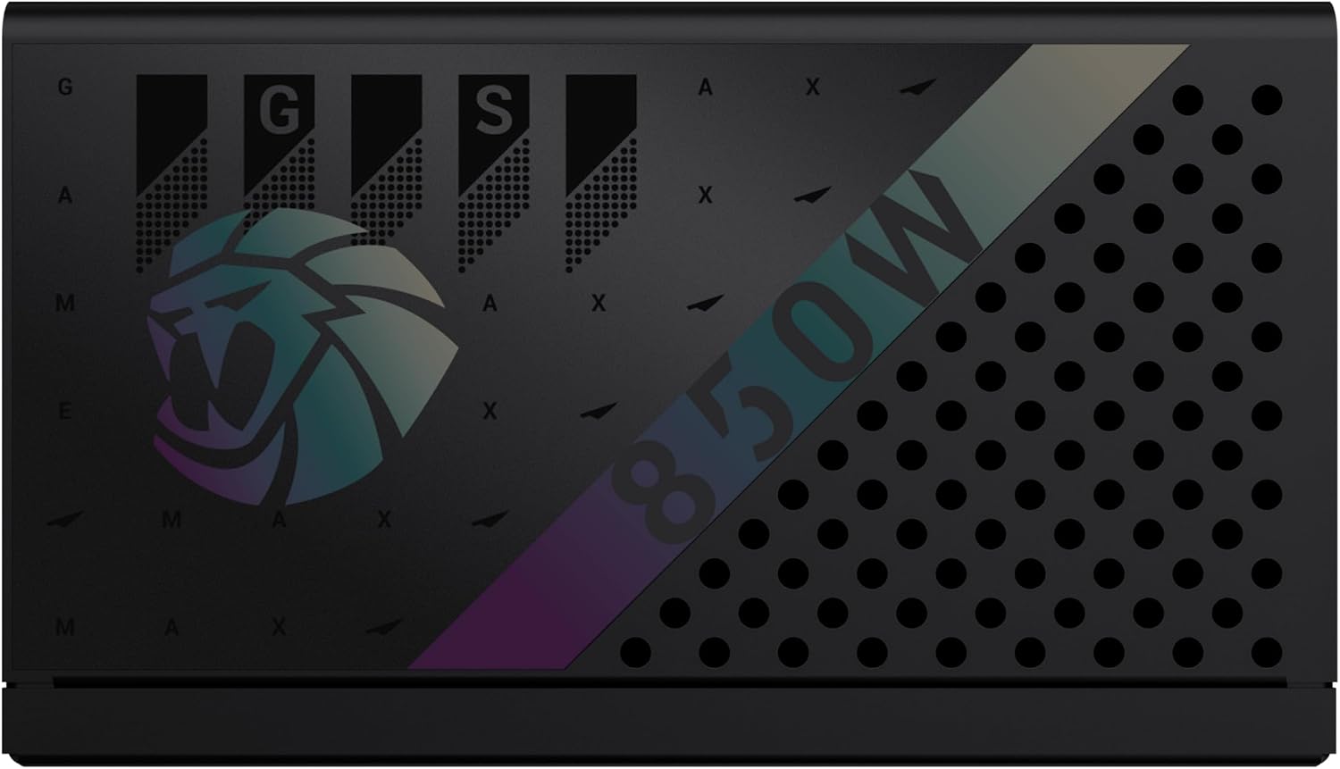 Detalle 2 de GAMEMAX GS 850G SFX: Alimentatore 850W Fully Modular 80 Plus Gold per Bassi Spazi