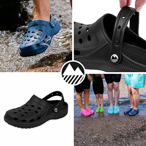 Thumbnail 6 de Lakeland Active Men's Silloth Lightweight Ventilated Clogs - Black, 9 UK