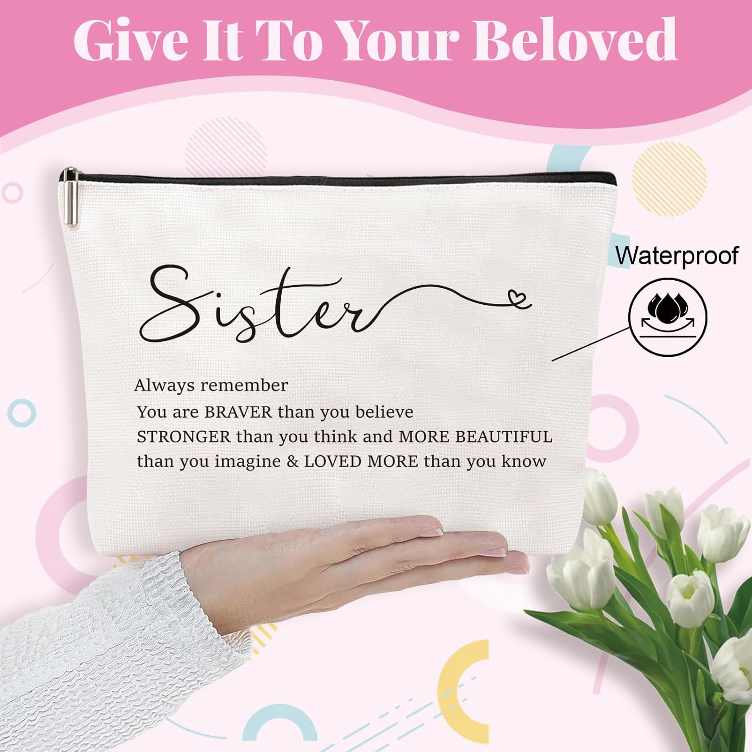 Thumbnail 4 de VivaJoy Sister Gift Makeup Bag