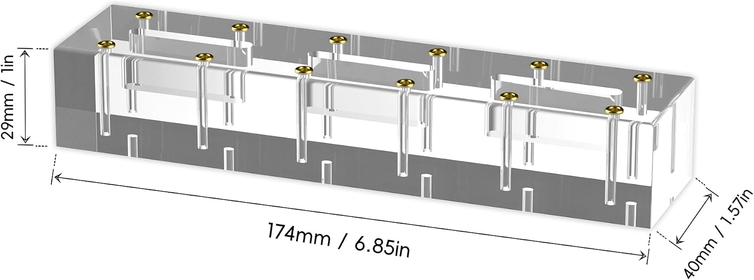 Detalle de MageRabbit Dart Rack: Compact, Durable Dart Stand with Flight Storage for 12 Darts