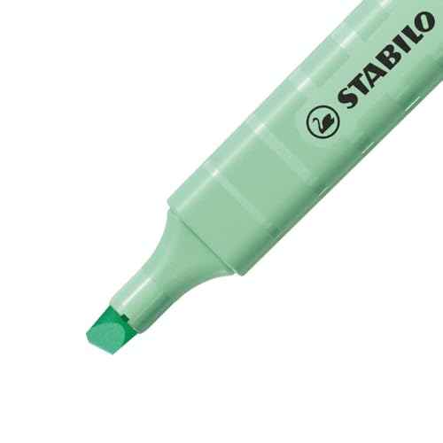 Detalle de STABILO Swing Cool Pastel: marcador retráctil en formato bolígrafo para uso escolar