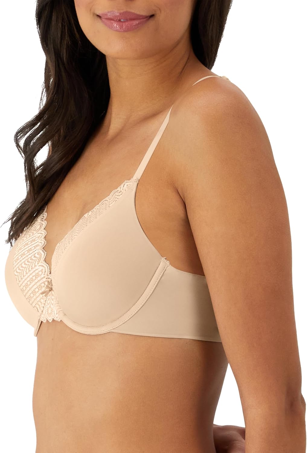 Thumbnail 2 de Maidenform Women’s Padded Underwire T-Shirt Bra with Convertible Straps (Full Coverage, Seamless)