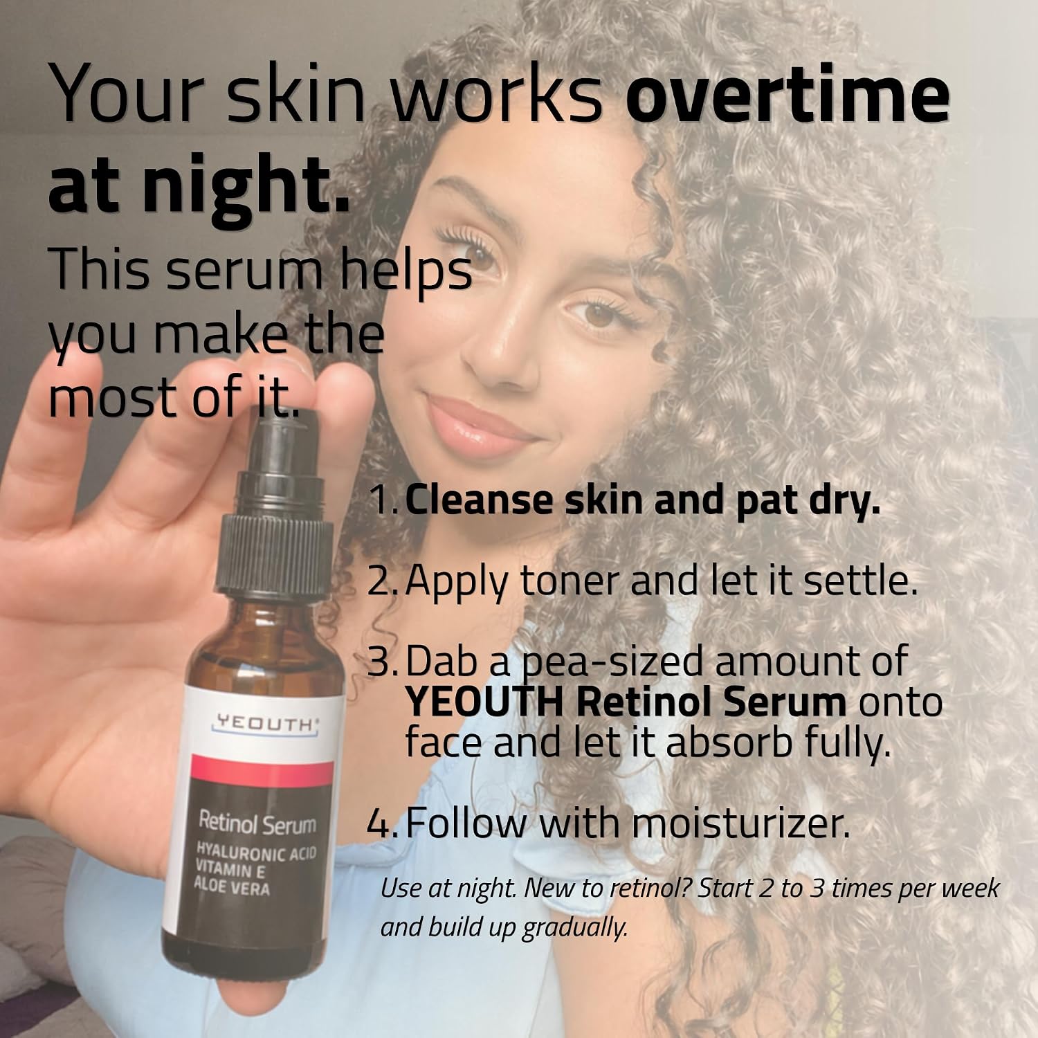 Thumbnail 6 de YEOUTH Retinolo Viso Siero 30 ml