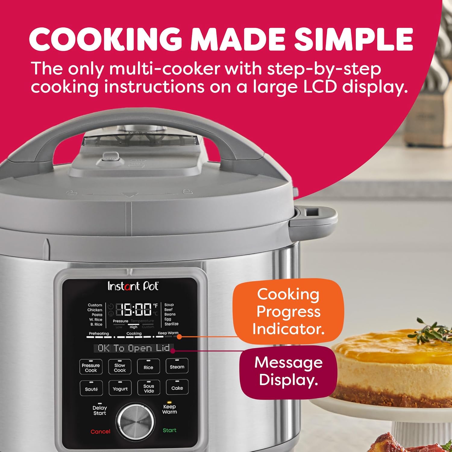 Detalle 2 de Instant Pot Duo Plus 8-Quart 9-in-1