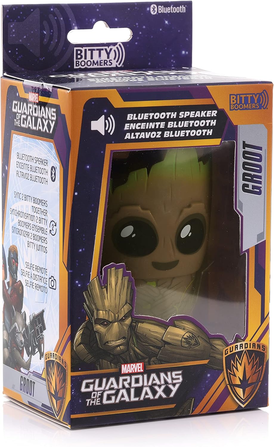Thumbnail 5 de Bitty Boomers Marvel Groot Mini Bluetooth-Lautsprecher