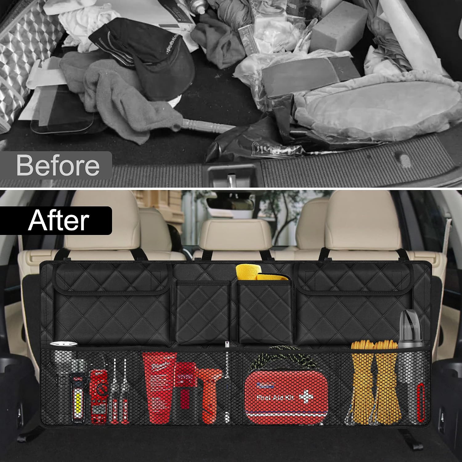 Thumbnail 4 de Femuar Car Trunk Organizer 42x18
