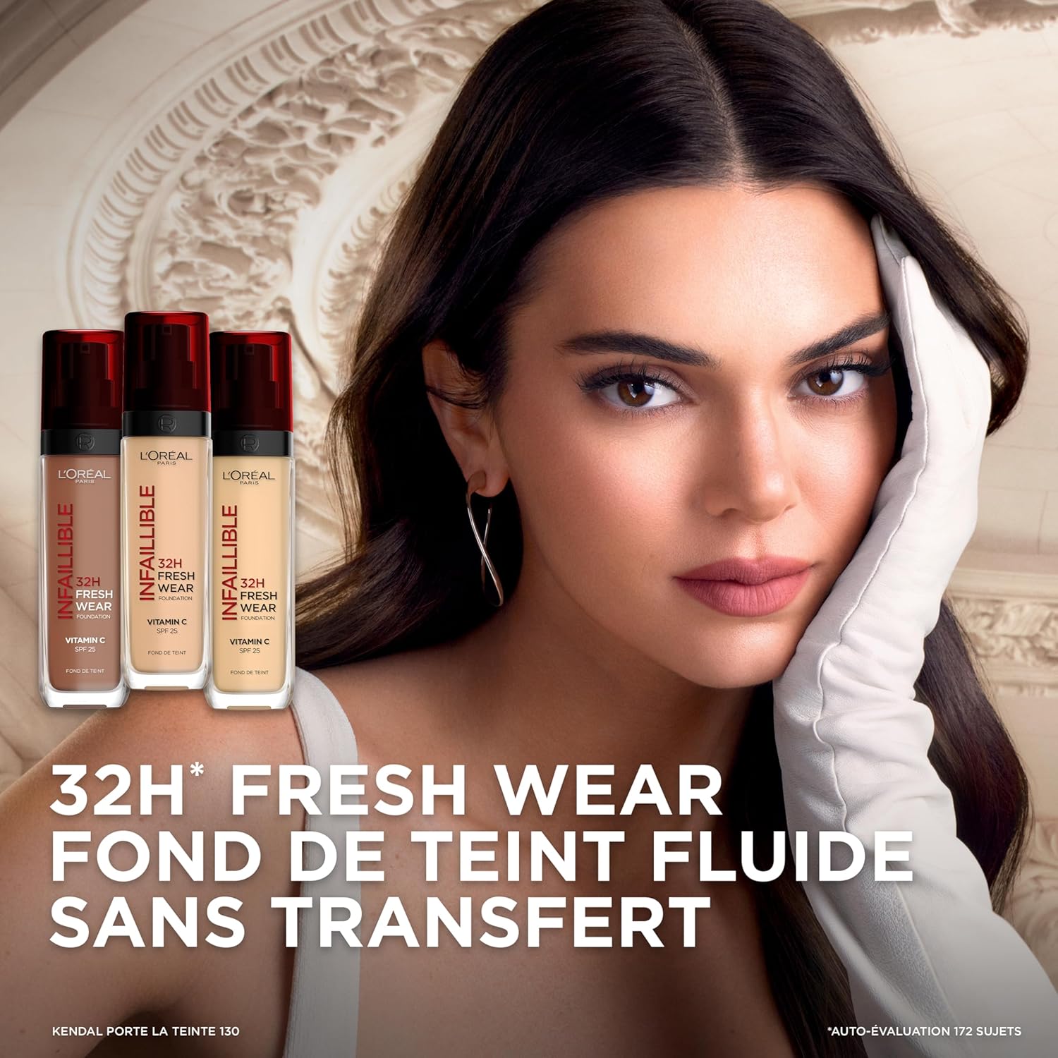 Thumbnail 1 de L'Oréal Paris Fond de Teint Fluide Infaillible 32h Fresh Wear, Teinte 220 Sable