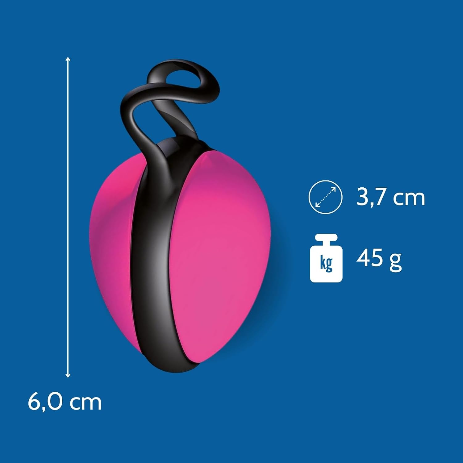 Thumbnail 6 de JOYDIVISION Joyballs Secret Single – Boule d’amour vaginale en silicome/TPE pour le fitness pelvien