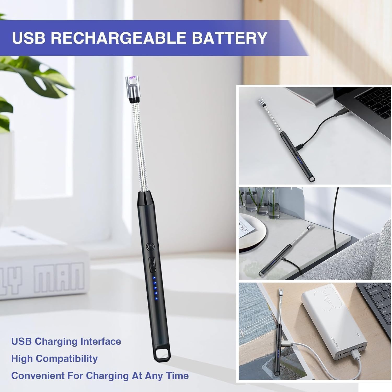 Detalle de Aouplry Candle Lighter 600 uses