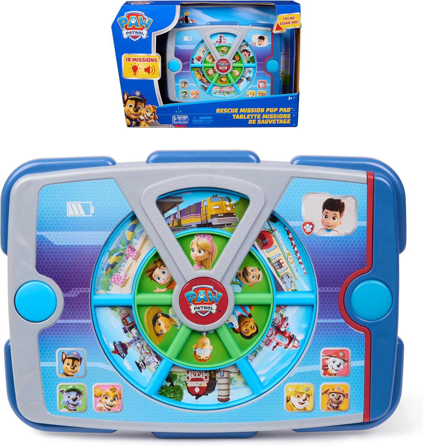 Detalle de Paw Patrol Academy Rescue Mission Pup Pad