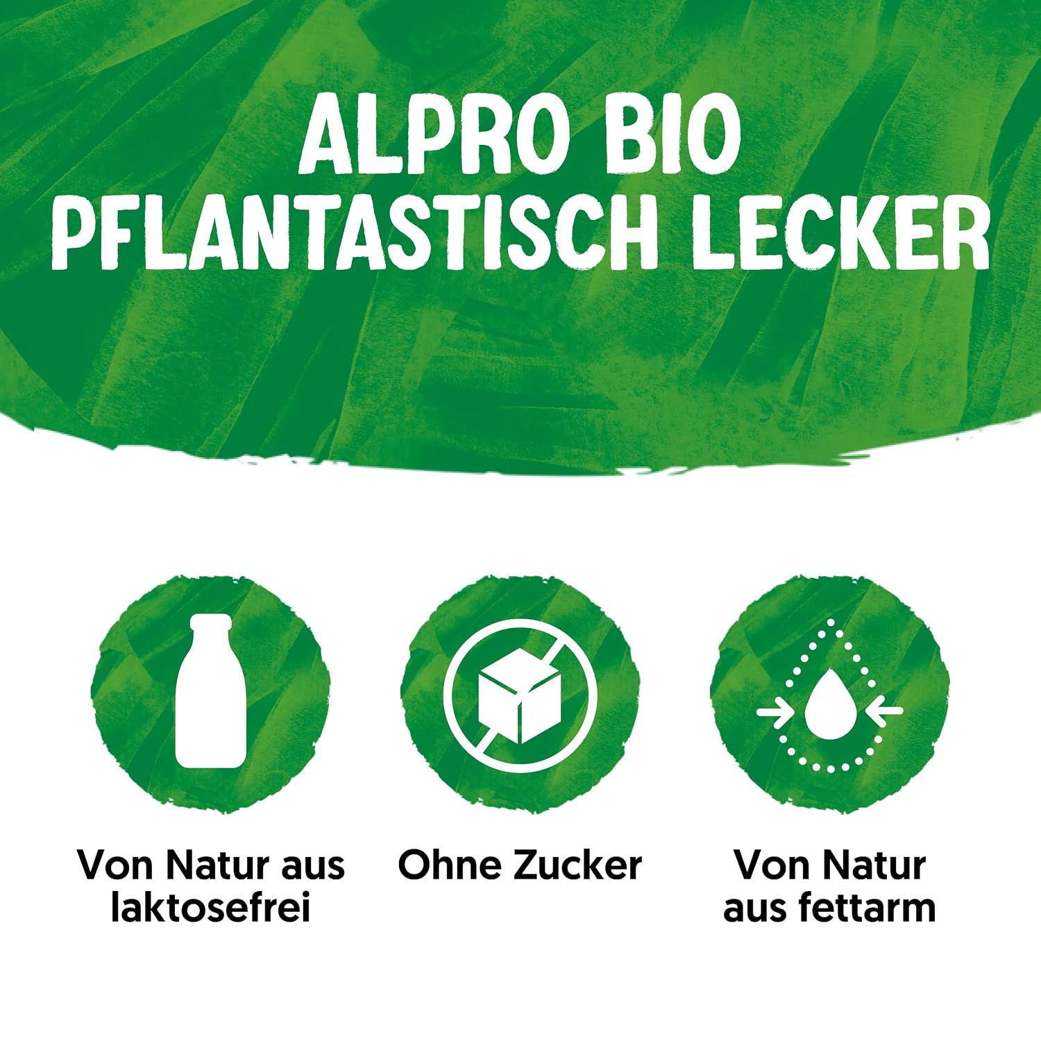 Detalle de Alpro Bio Mandeldrink ohne Zucker 8Ă1 l đ„