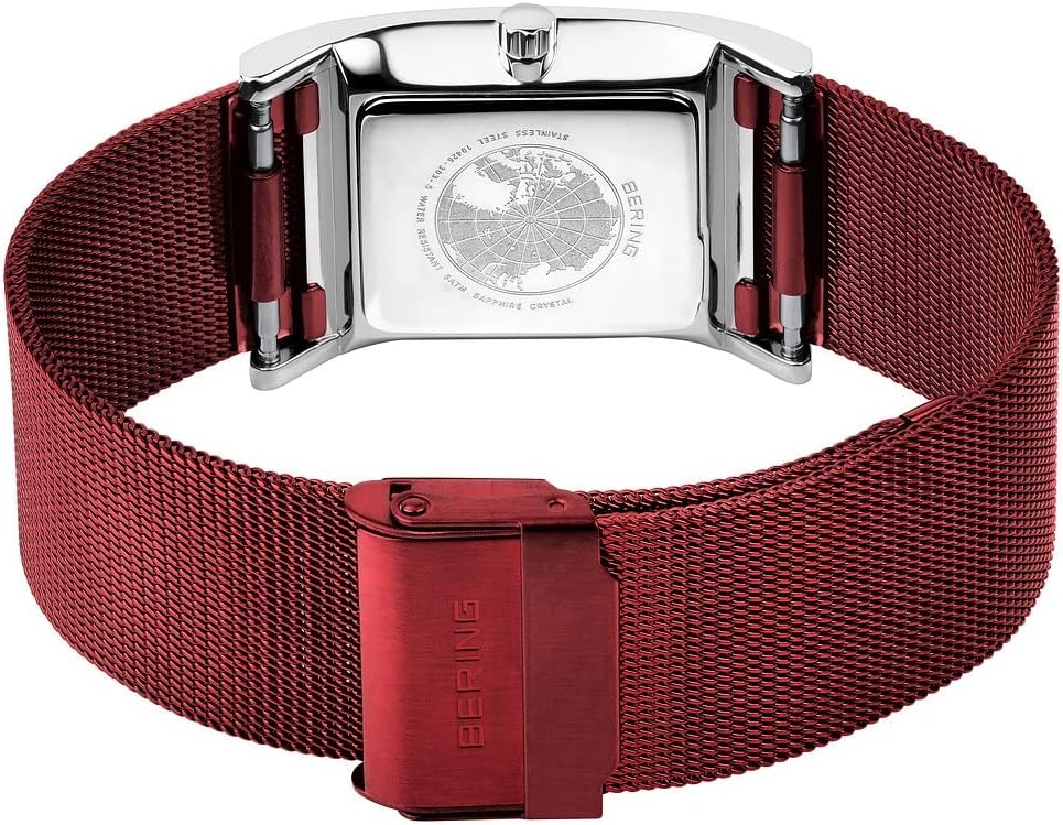 Thumbnail 3 de BERING 10426 – Montre à quartz pour femme, 26 mm, acier inoxydable, bracelet Milanais, verre saphir