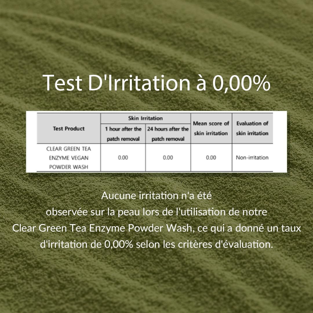 Thumbnail 5 de Village11Factory Clear Green Tea Enzyme Vegan Powder Wash (60 g) – Nettoyant en poudre au thé vert & papaye