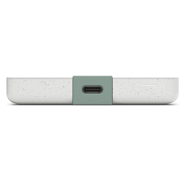 Detalle 2 de Seagate Ultra Touch 2TB Externo USB 3.2 Gen1 con cifrado AES 256-bit (Blanco)