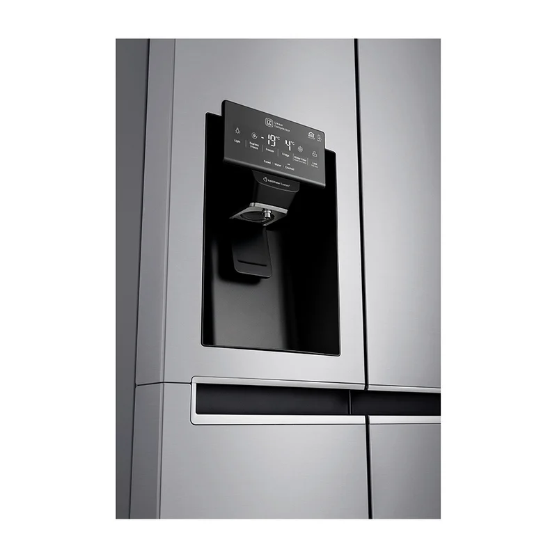Detalle 2 de LG GSL760PZUZ Frigorífico Americano F Acero Inoxidable – 601 L, No Frost y Inverter Linear Compressor