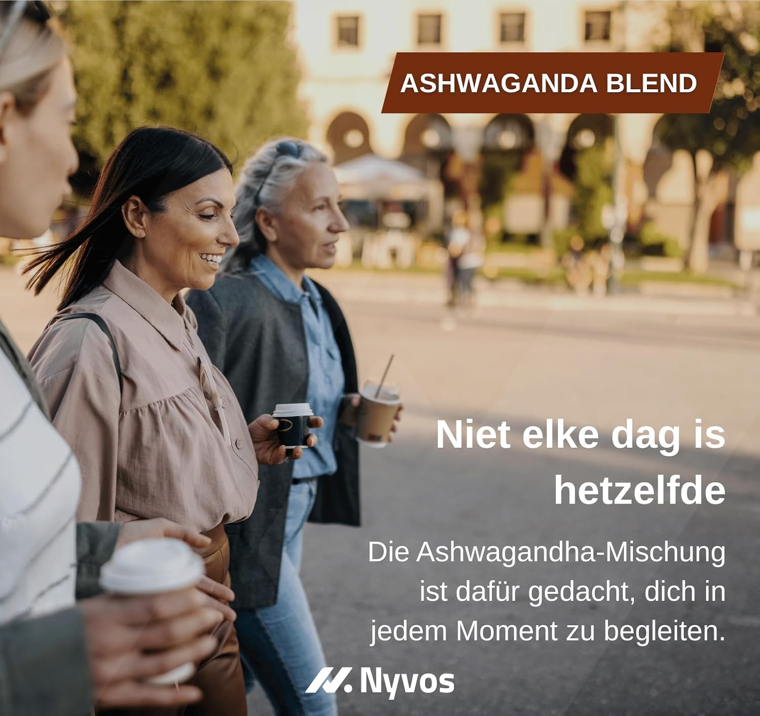 Thumbnail 6 de Nyvos Ashwagandha KSM-66 Blend met Rhodiola, magnesium en vitamine B6, 60 vegan capsules