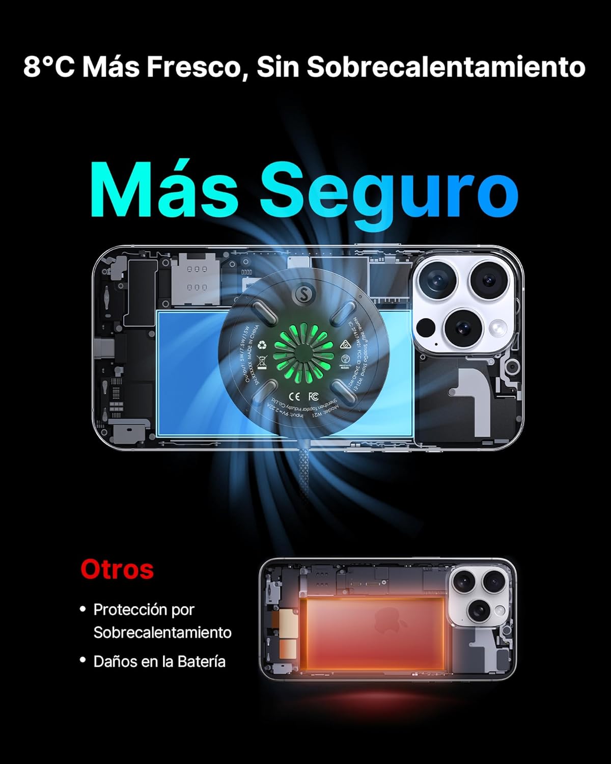 Thumbnail 3 de INIU Cargador Magnético Inalámbrico iPhone 15W ⚡