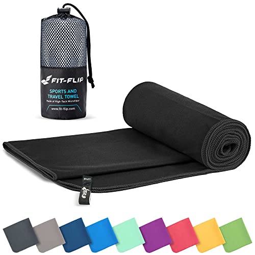 Detalle de Fit-Flip Microfibre towel compact quick-dry 🏖