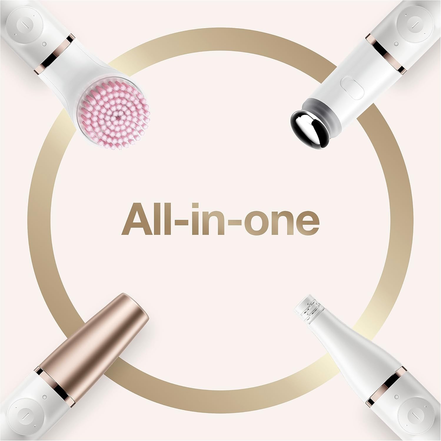 Thumbnail 1 de Braun FaceSpa Pro 912 – Depiladora facial con 3 accesorios 🧖‍♀